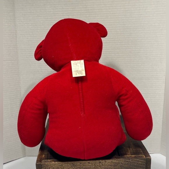 Vintage 1979 North American Bear Co. Red Bear Designed By Barbara Isenberg - Picture 4 of 10